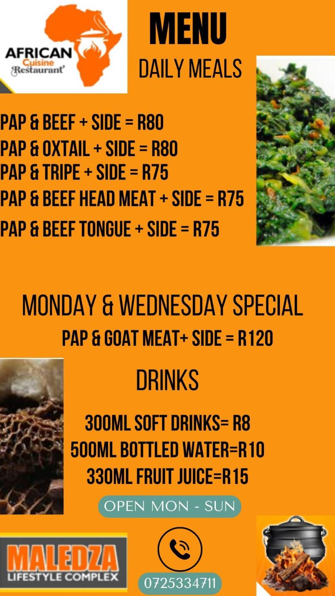 Bed and Breakfast African Cuisine Restaurant Giyani Zewnętrze zdjęcie